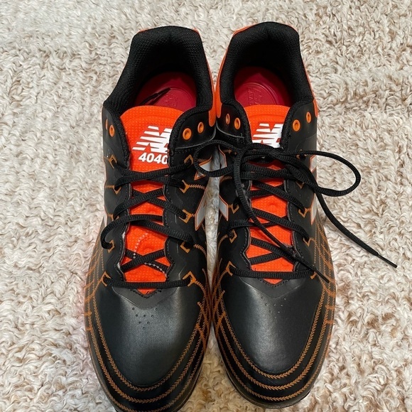 New Balance Metal Baseball Shoes Cleats Orange NEW​​​​ main image 4